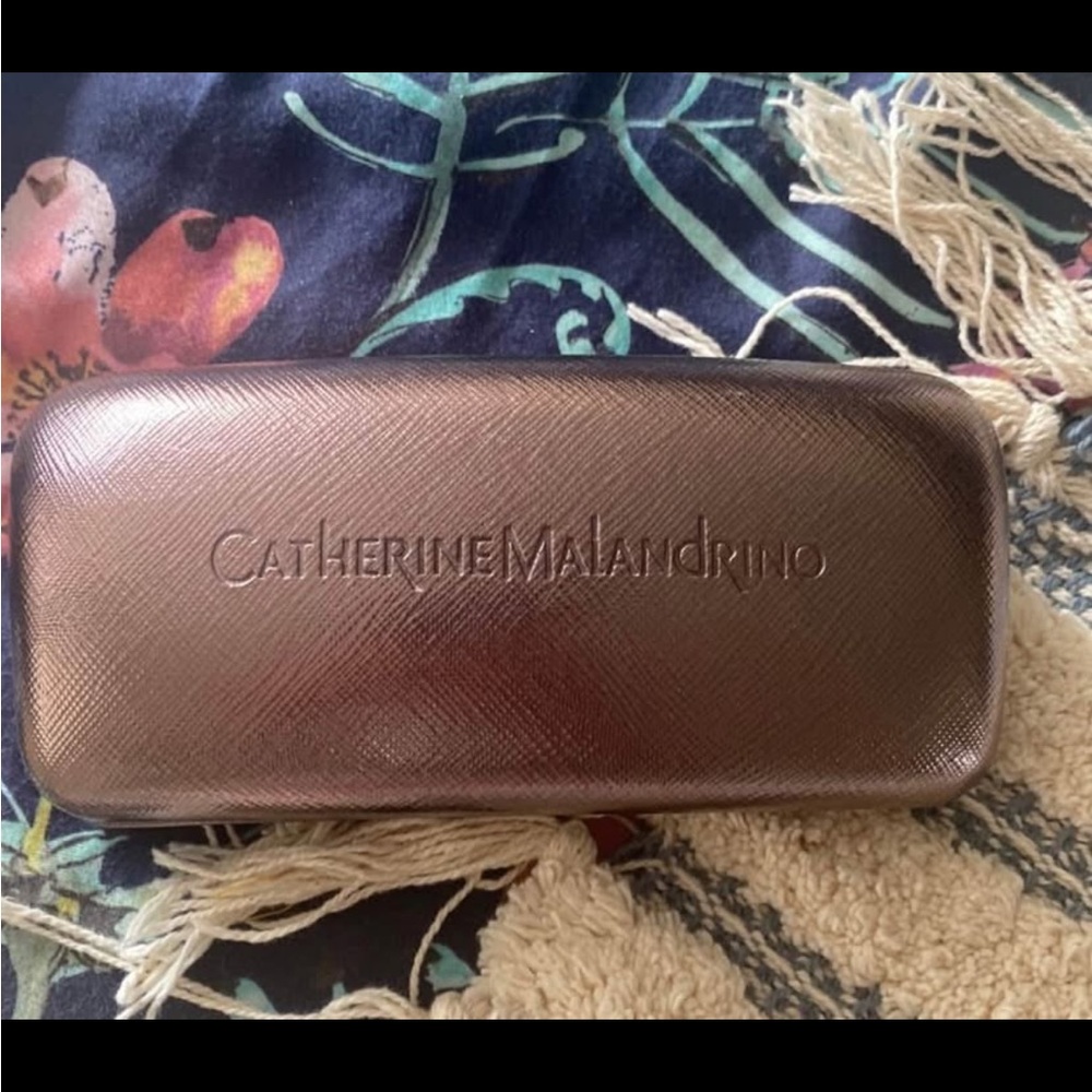 Catherine Malandrino Metallic Bronze Clutch